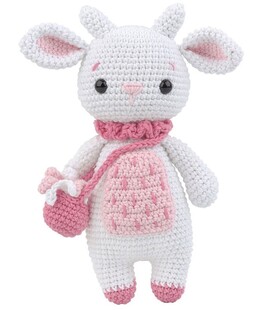 Neşeli Keçi Amigurumi Yapım Seti - Thumbnail