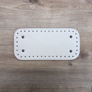HOBİPOP - Örgü Çanta Tabanı 25x12 cm Krem HOBİPOP - Örgü Çanta Tabanı 25x12 cm Krem