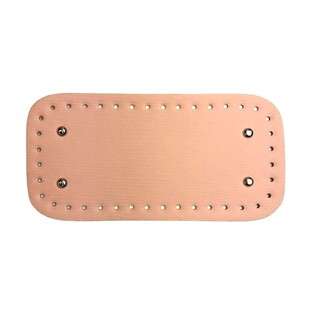 HOBİPOP - Örgü Çanta Tabanı 25x12 cm Pudra HOBİPOP - Örgü Çanta Tabanı 25x12 cm Pudra