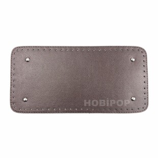 HOBİPOP - Örgü Çanta Tabanı 31x15 cm Çanta Tabanı Kahve HOBİPOP - Örgü Çanta Tabanı 31x15 cm Çanta Tabanı Kahve