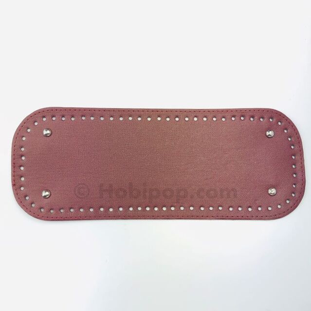 Örgü Çanta Tabanı 32x12 cm Bordo