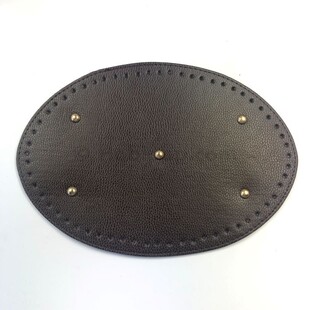 HOBİPOP - Örgü Çanta Tabanı Oval Kahverengi 02 HOBİPOP - Örgü Çanta Tabanı Oval Kahverengi 02