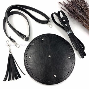 HOBİPOP - Örgü Çanta Yapım Seti 4 Parça Çanta Kiti Siyah HOBİPOP - Örgü Çanta Yapım Seti 4 Parça Çanta Kiti Siyah