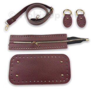 HOBİPOP - Örgü Çanta Yapım Seti Bordo HOBİPOP - Örgü Çanta Yapım Seti Bordo