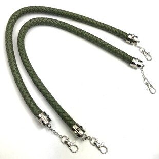 HOBİPOP - Örgü Hortum Çanta Sapı Haki Yeşil