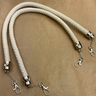 HOBİPOP - Örgü Hortum Çanta Sapı Krem Renk HOBİPOP - Örgü Hortum Çanta Sapı Krem Renk