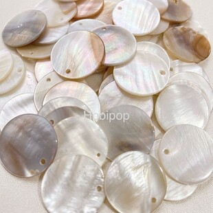 HOBİPOP - Orjinal Gerçek Sedef Pul 25 mm 100 Gram