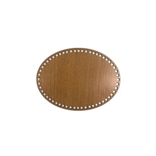 HOBİPOP - Oval Ahşap Örgü Tepsi Tabanı 15x20 CM HOBİPOP - Oval Ahşap Örgü Tepsi Tabanı 15x20 CM