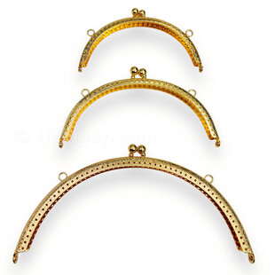 HOBİPOP - Oval Çanta ve Cüzdan Klipsi Altın Renk HOBİPOP - Oval Çanta ve Cüzdan Klipsi Altın Renk