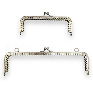 HOBİPOP - Dikdörtgen Çanta ve Cüzdan Klipsi Gümüş HOBİPOP - Dikdörtgen Çanta ve Cüzdan Klipsi Gümüş