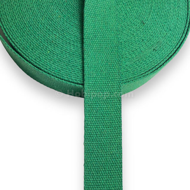 Pamuk Palaska Kolon Metrelik Çanta Sapı Benetton Yeşil