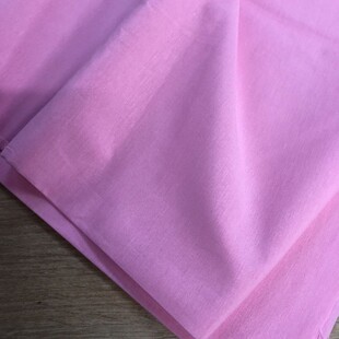 HOBİPOP - Pembe Poplin Pamuklu Kumaş Astarlık 50x120 cm