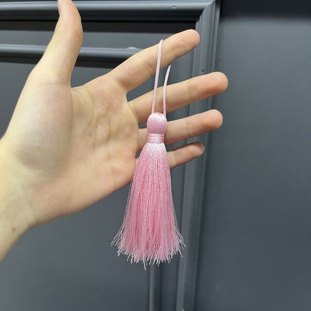Pembe Renk Püskül 11 cm