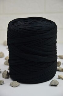 HOBİPOP - Penye İp 060 Siyah