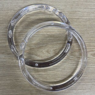 HOBİPOP - Akrilik Halka Çanta Sapı Şeffaf HOBİPOP - Akrilik Halka Çanta Sapı Şeffaf