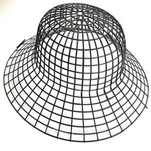 HOBİPOP - Plastik Şapka Kanvası Şapka Kalıbı Siyah HOBİPOP - Plastik Şapka Kanvası Şapka Kalıbı Siyah