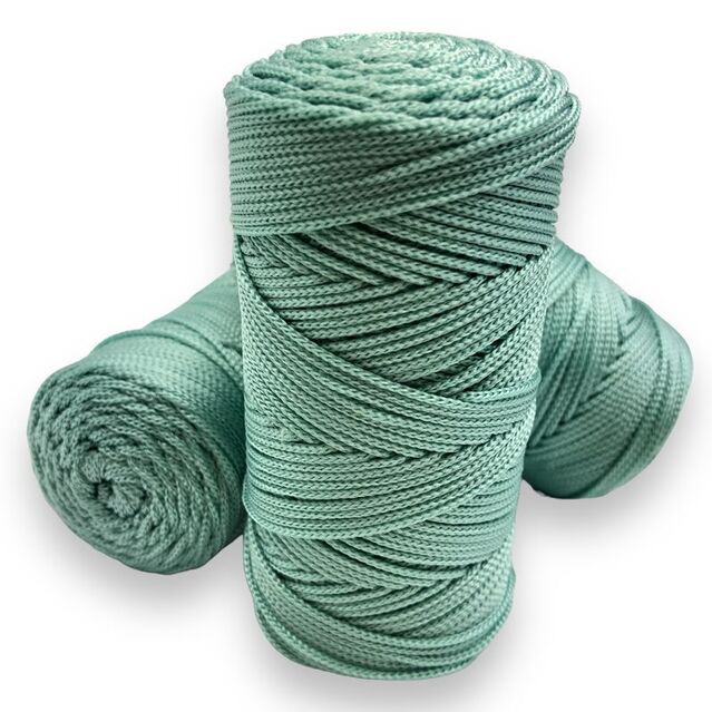 Polyester Makrome İpi 100 Gram Küf Yeşili