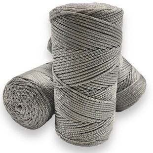 PUPPETS - Polyester Makrome İpi 100 Gram Orta Gri 062 PUPPETS - Polyester Makrome İpi 100 Gram Orta Gri 062