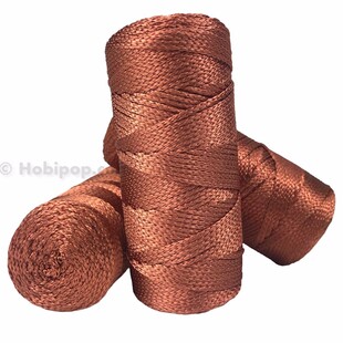 PUPPETS - Polyester Makrome İpi 100 Gram Parlak Kiremit PUPPETS - Polyester Makrome İpi 100 Gram Parlak Kiremit