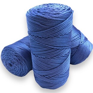 PUPPETS - Polyester Makrome İpi 100 Gram Parlament Mavi PUPPETS - Polyester Makrome İpi 100 Gram Parlament Mavi