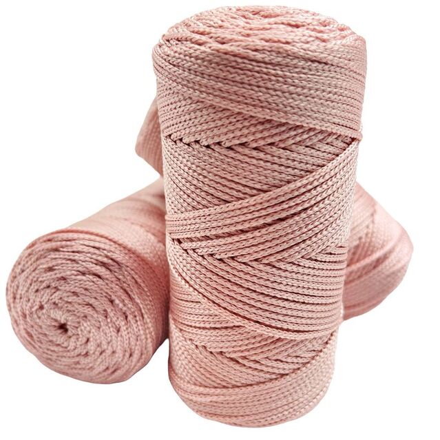 Polyester Makrome İpi 100 Gram Pudra