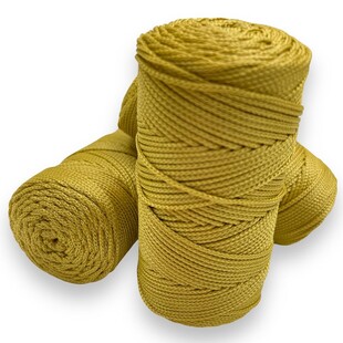 PUPPETS - Polyester Makrome İpi 100 Gram Yağ Yeşili 050 PUPPETS - Polyester Makrome İpi 100 Gram Yağ Yeşili 050