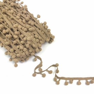 HOBİPOP - Ponpon Şerit Koyu Kapiçino HOBİPOP - Ponpon Şerit Koyu Kapiçino