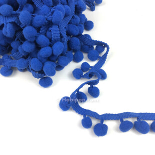 HOBİPOP - Ponpon Şerit Mor Lacivert HOBİPOP - Ponpon Şerit Mor Lacivert