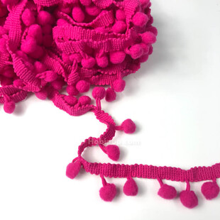 HOBİPOP - Ponpon Şerit Fusya HOBİPOP - Ponpon Şerit Fusya