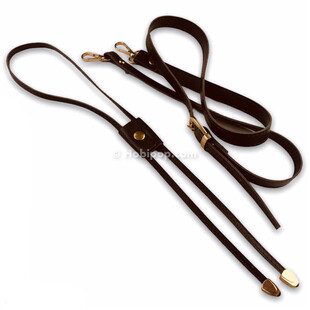 HOBİPOP - Postacı Çanta Sapı ve Çanta Büzgüsü Takım Kahve HOBİPOP - Postacı Çanta Sapı ve Çanta Büzgüsü Takım Kahve