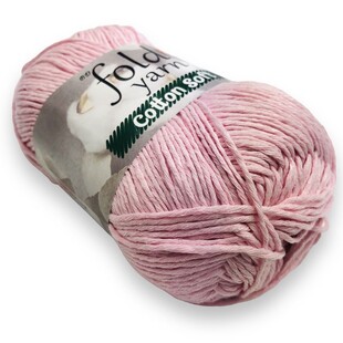FOLD - Cotton İp 100 Gram Bebe Pembe FOLD - Cotton İp 100 Gram Bebe Pembe