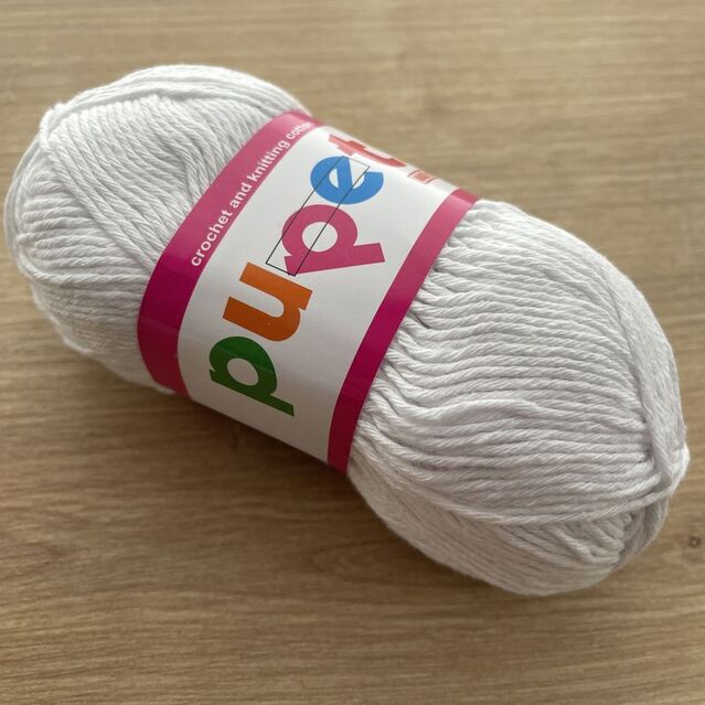 Cotton İp 100 Gram Beyaz