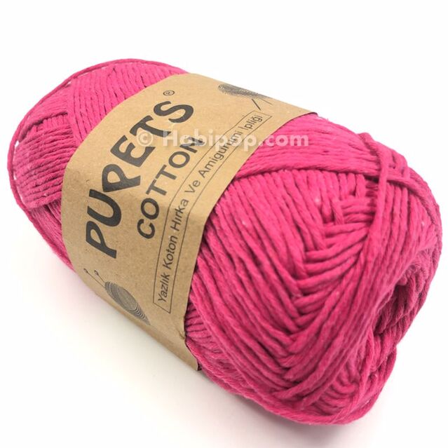 Cotton İp 100 Gram 46 Fuşya