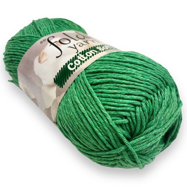 Pupets Cotton İp 100 Gram Benetton Yeşil