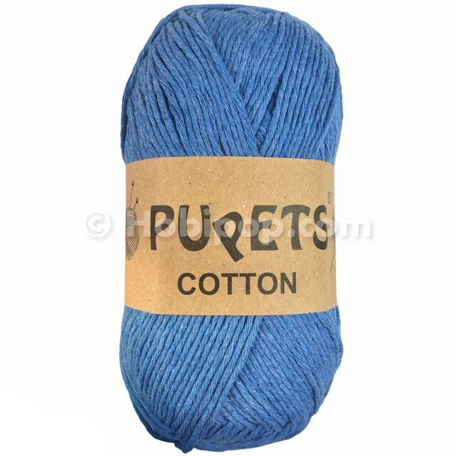 Pupets Cotton İp 100 Gram 41 Mavi