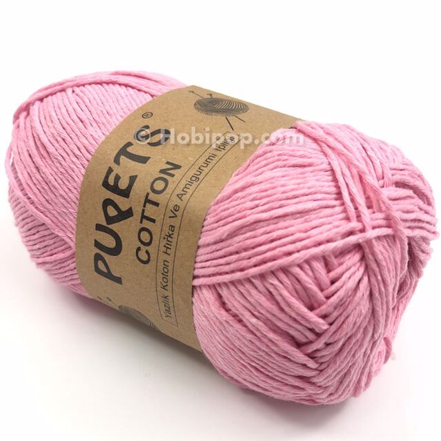 Cotton İp 100 Gram 45 Pembe