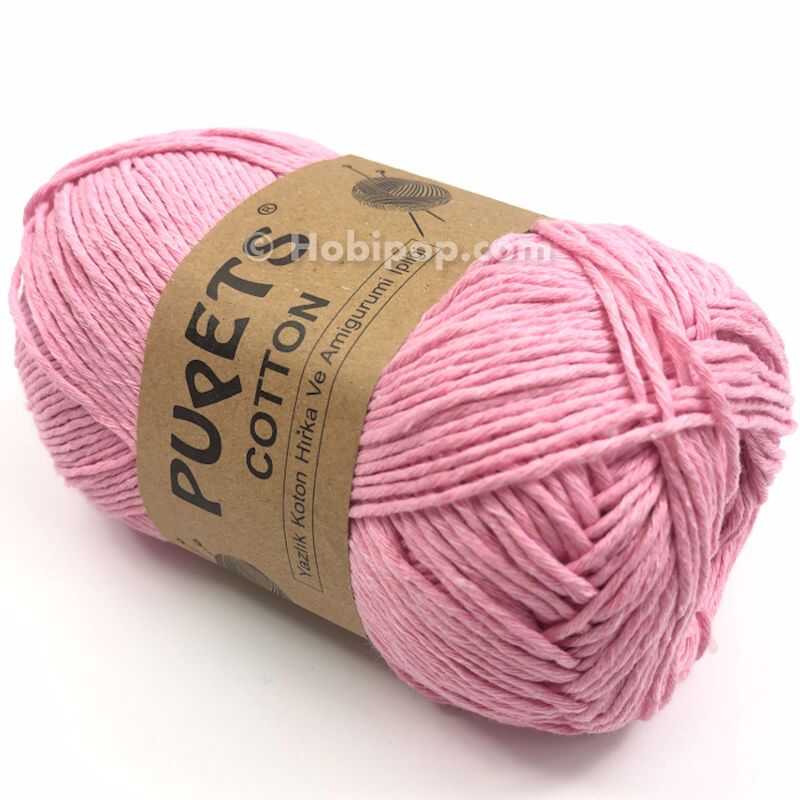 Pupets Cotton İp 100 Gram 45 Pembe Fiyatı Hobipop