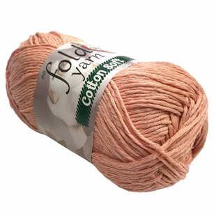 FOLD - Cotton İp 100 Gram 35 Somon FOLD - Cotton İp 100 Gram 35 Somon
