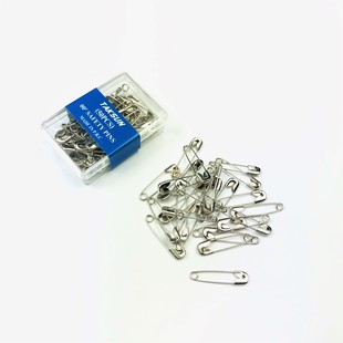 HOBİPOP - Gümüş Renk Çengelli İğne Küçük 50 li