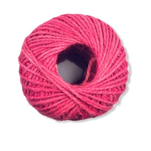 HOBİPOP - Renkli Jüt Paket İpi Fuşya HOBİPOP - Renkli Jüt Paket İpi Fuşya
