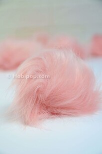 HOBİPOP - Şapka ve Bere Ponponu 10 Pembe HOBİPOP - Şapka ve Bere Ponponu 10 Pembe
