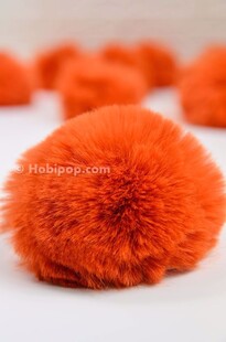 HOBİPOP - Şapka ve Bere Ponponu 19 Turuncu