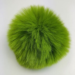 Şapka ve Bere Ponponu Çimen Yeşil - Thumbnail