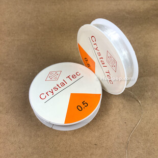 - Şeffaf Lastikli Esnek Misina 0.50 MM  - Şeffaf Lastikli Esnek Misina 0.50 MM