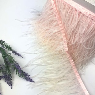 HOBİPOP - Şerit Devekuşu Tüyü Açık Pembe HOBİPOP - Şerit Devekuşu Tüyü Açık Pembe