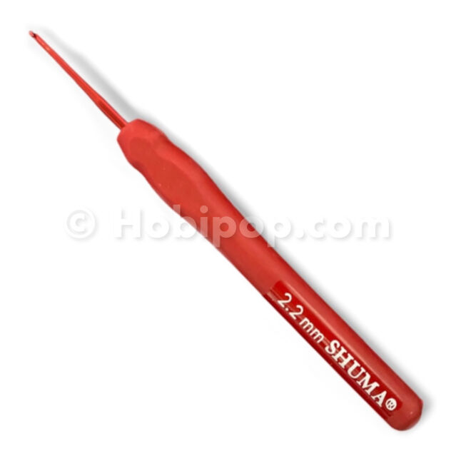 Shuma Red Kırmızı Silikon Saplı Örgü Tığı 2.2 mm