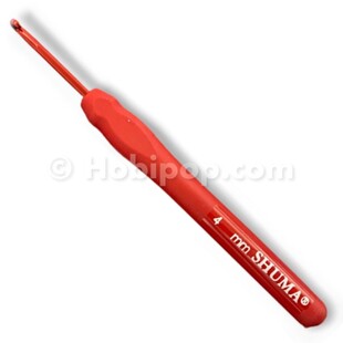 SHUMA - Shuma Red Kırmızı Silikon Saplı Örgü Tığı 4 mm SHUMA - Shuma Red Kırmızı Silikon Saplı Örgü Tığı 4 mm