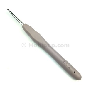 HOBİPOP - Silikon Saplı Örgü Tığı 4.00 mm HOBİPOP - Silikon Saplı Örgü Tığı 4.00 mm