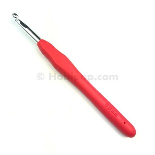 HOBİPOP - Silikon Saplı Örgü Tığı 6.0 mm HOBİPOP - Silikon Saplı Örgü Tığı 6.0 mm