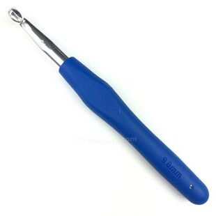 HOBİPOP - Silikon Saplı Örgü Tığı 9.0 mm HOBİPOP - Silikon Saplı Örgü Tığı 9.0 mm